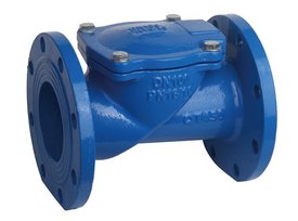 法蘭橡膠瓣止回閥